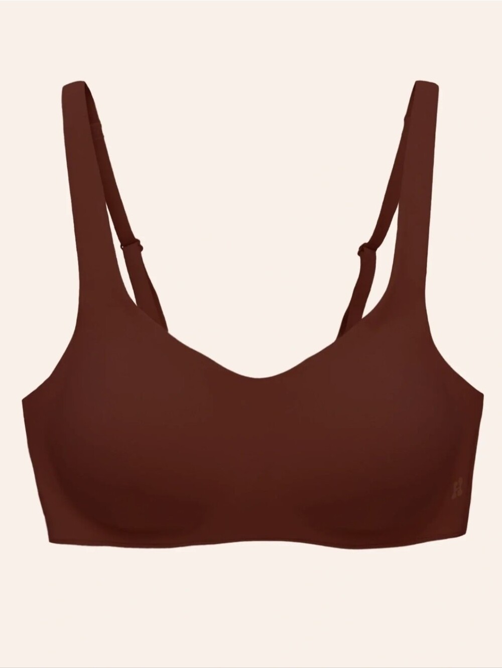 HUUG Daily Embrace Adjustable Bra XL Cinnamon Brown Color
